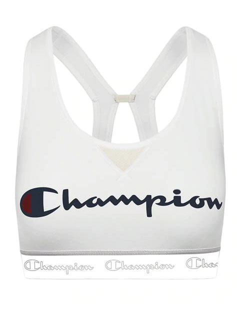 Champion White Sports Bra