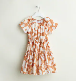 Mother Daughter matching Girls 6-14 Flutter Sleeve Dress